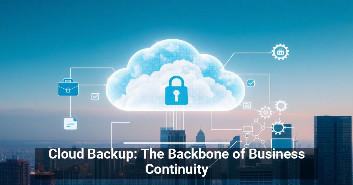 Cloud Backups for Business Continuity | NJ Businesses