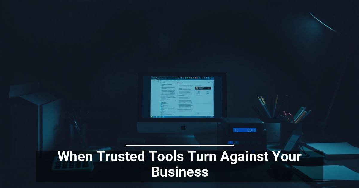 When Trusted Tools Turn Against Your NJ Business